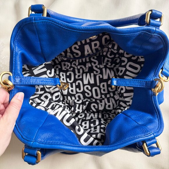 Marc by Marc Jacobs "Fran" Shopper Tote in Blue - Picture 7 of 8